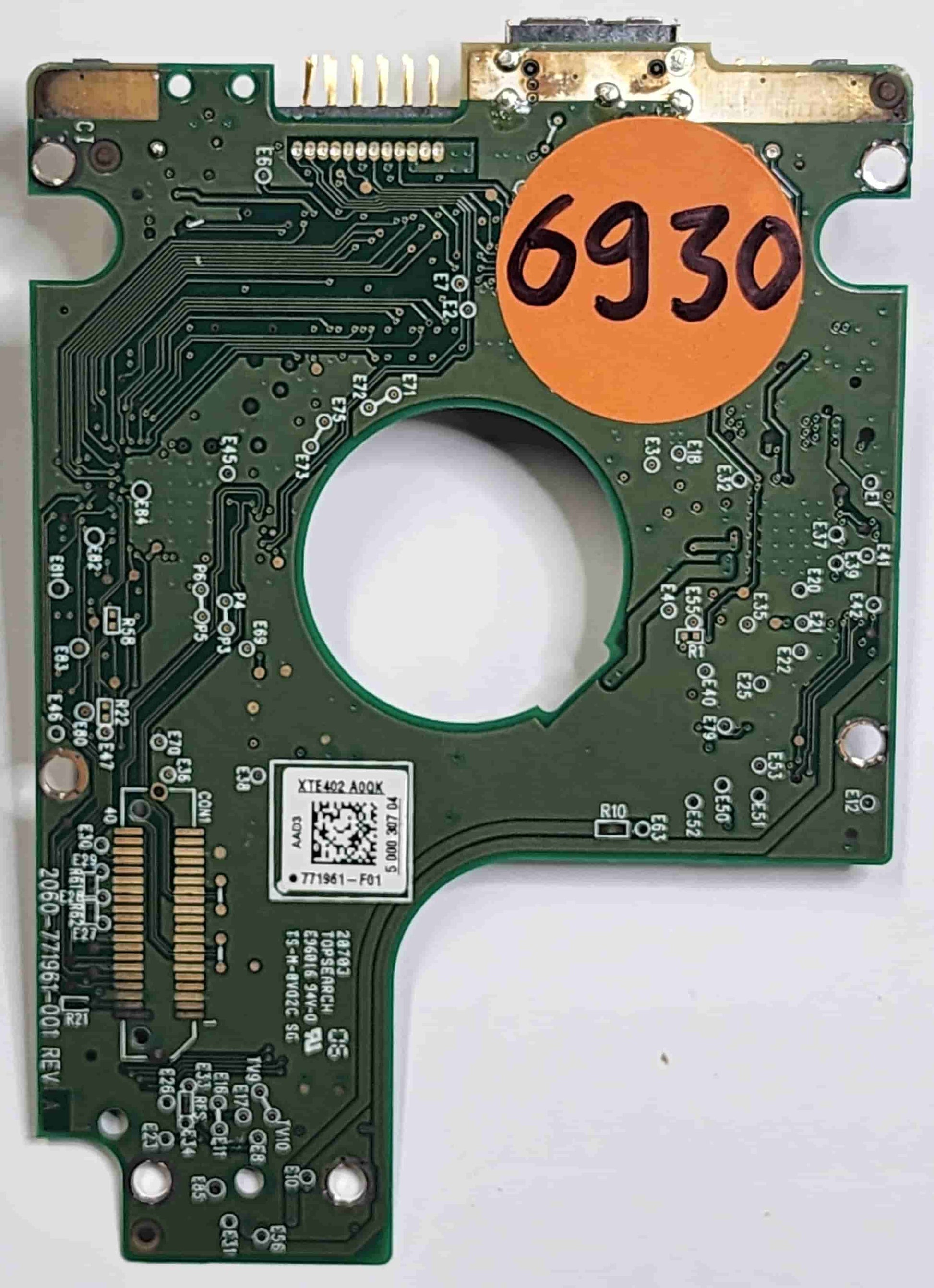 Wd WD20NMVW-11AV3S0 2060-771961-001 REV A  PCB for Sale