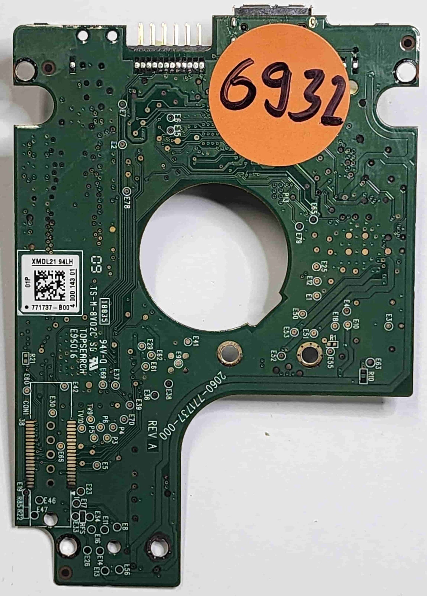 Wd WD7500KMVW-11ZSMS1 2060-771737-000 REV A  PCB for Sale