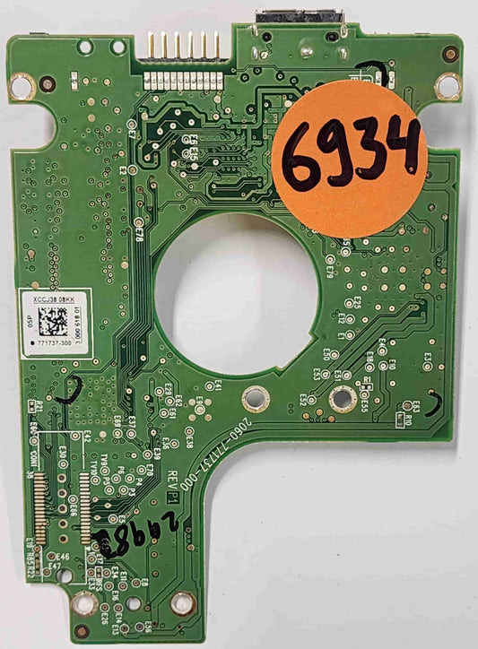 Wd WD5000BMVW-11AMCS0 2060-771737-000 REV P1  PCB for Sale