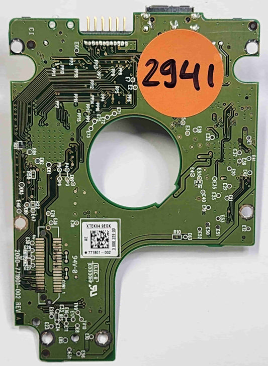 Wd WD5000BMVW-11S5XS0 2060-771801-002 REV A  PCB for Sale
