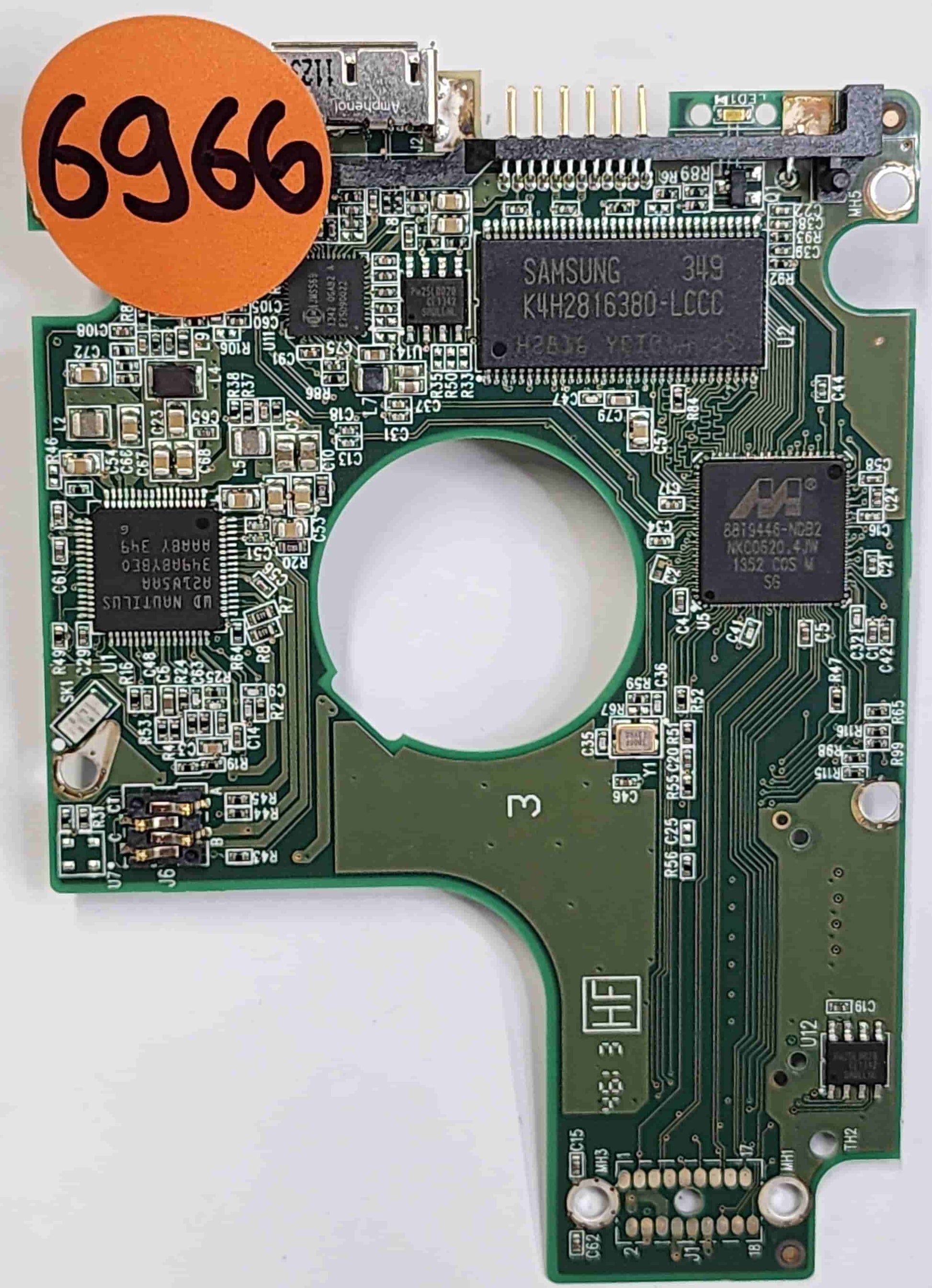 Western Digital WD10JMVW-11AJGS2 2060-771961-001 REV A  PCB for Sale