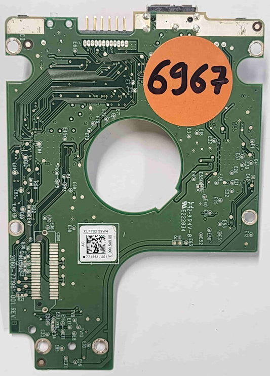 Western Digital WD10JMVW-11AJGS2 2060-771961-001 REV B  PCB for Sale