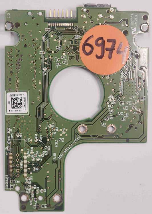 Western Digital WD5000BMVW-11AMCS4 2060-771814-001 REV P1  PCB for Sale