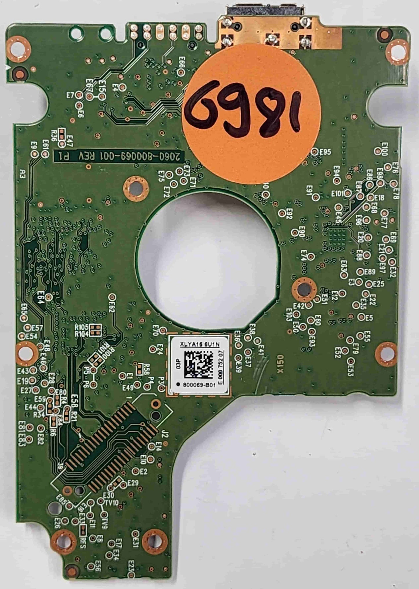 Western Digital WD10SDZW-11UMGS0 2060-800069-001 REV P1  PCB for Sale