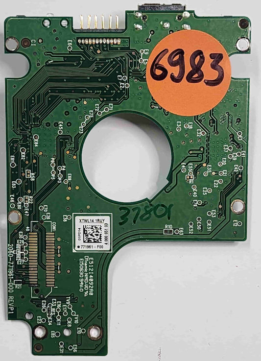 Western Digital WD10JMVW-11AJGS0 2060-771961-000 REV P1  PCB for Sale