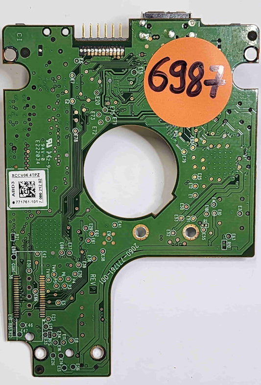 Western Digital WD10TMVW-11ZSMS4 2060-771961-001 REV P1  PCB for Sale