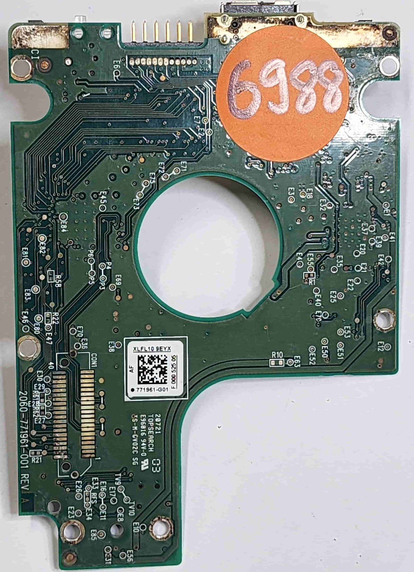 Western Digital WD10JMVW-11AJGS2 2060-771961-001 REV A  PCB for Sale