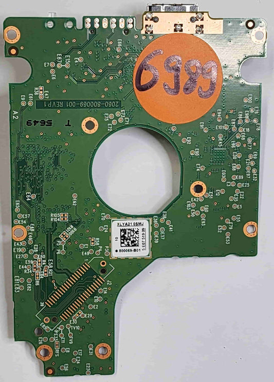 Western Digital WD10SMZW-11Y0TS0 2060-800069-001 REV P1  PCB for Sale