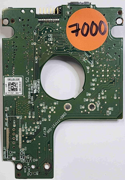 Western Digital WD7500KMVW-11ZSMS1 2060-771737-000 REV P1  PCB for Sale