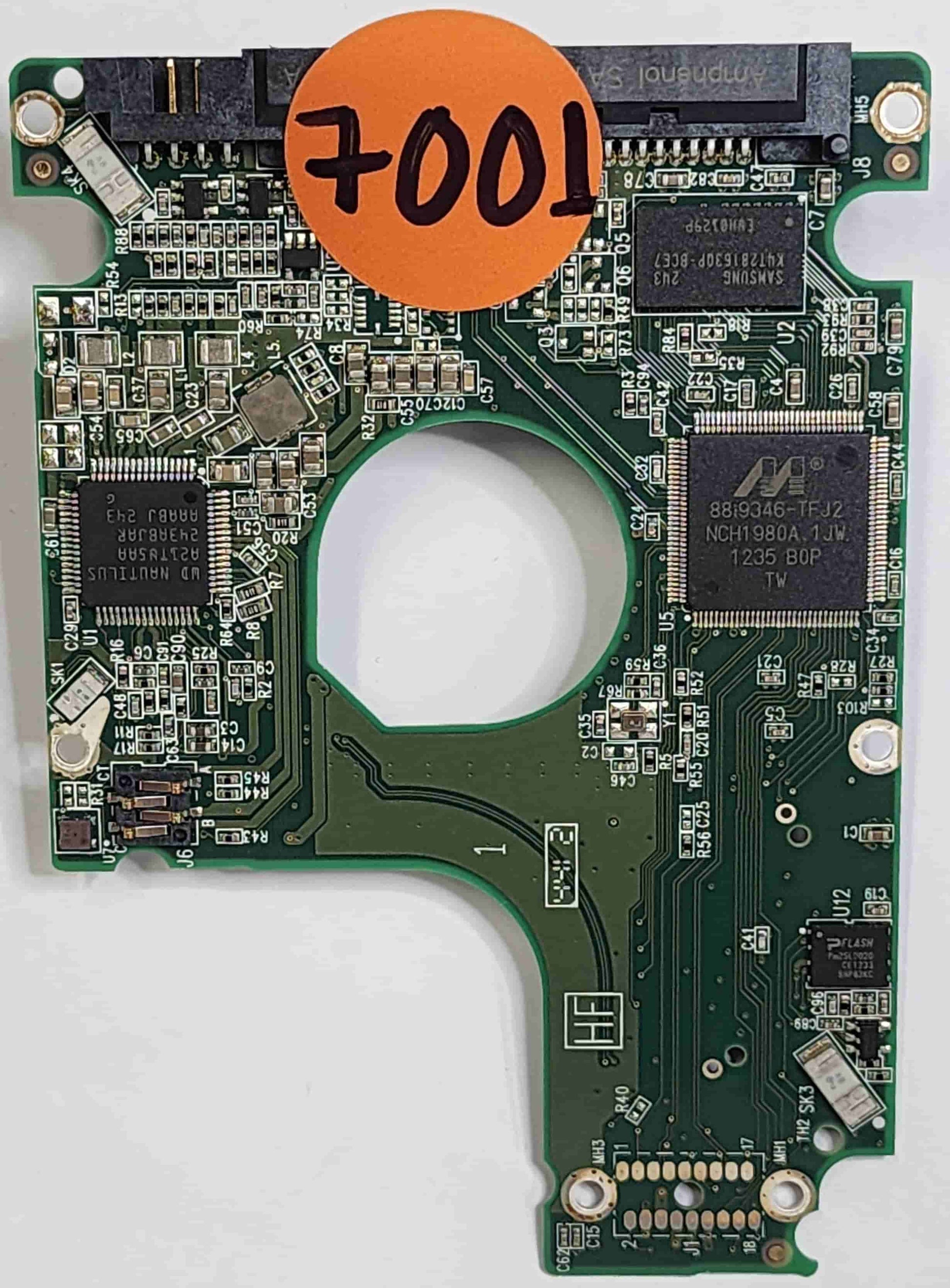 Western Digital WD500LPVT-22G33T0 2060-771852-001 REV A  PCB for Sale