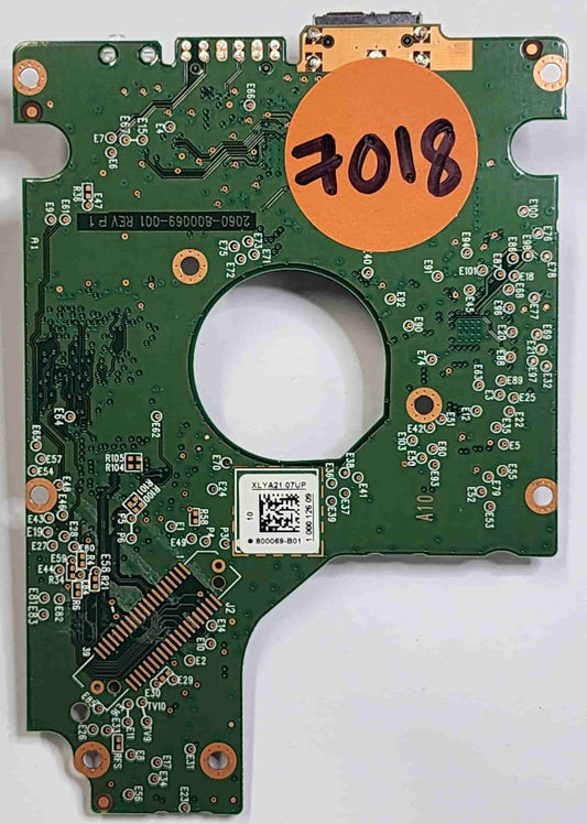 Western Digital WD10SMZW-11Y0TS0 2060-800069-001 REV P1  PCB for Sale