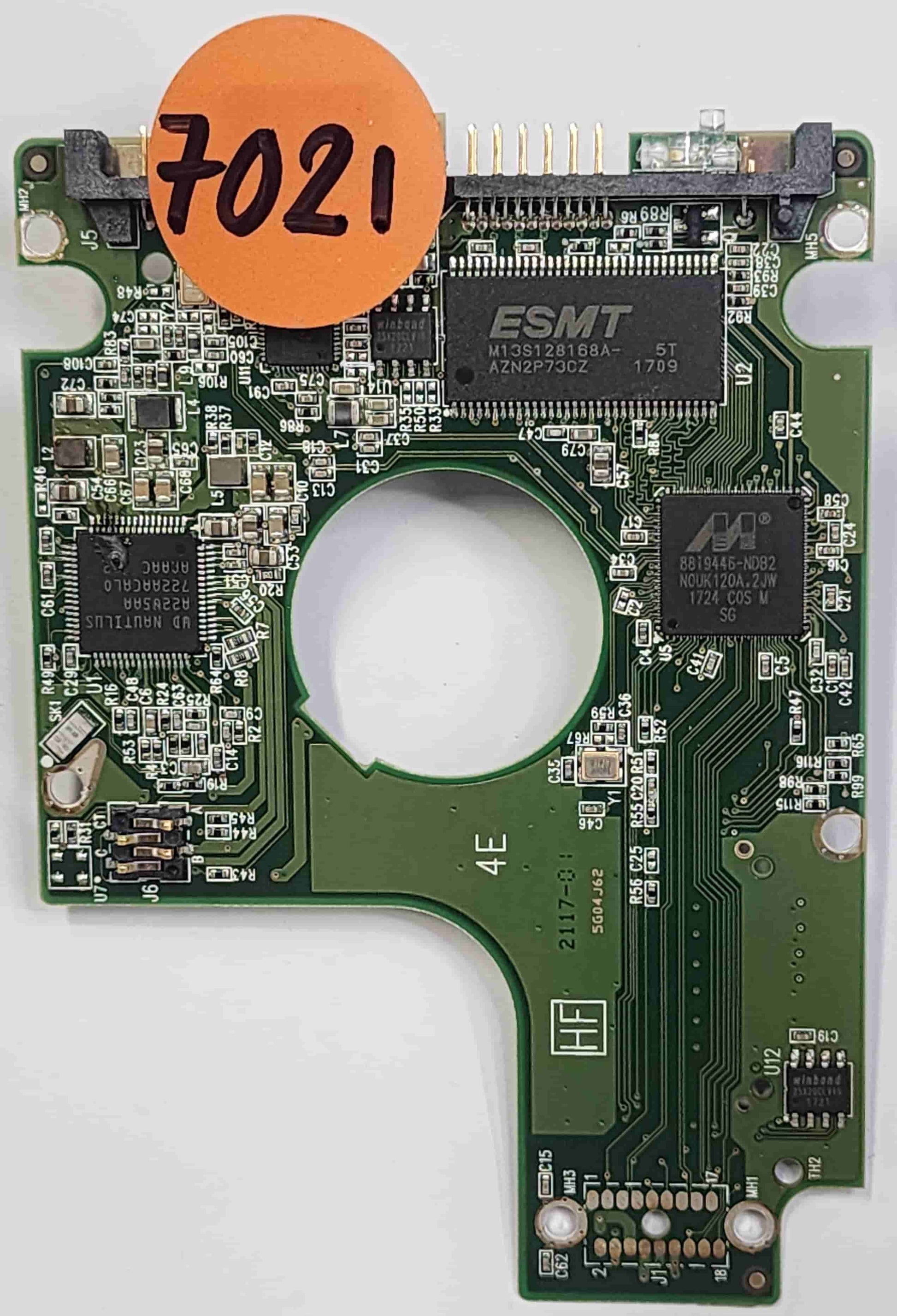 Western Digital WD20NMVW-11EDZS7 2060-771961-001 REV B  PCB for Sale