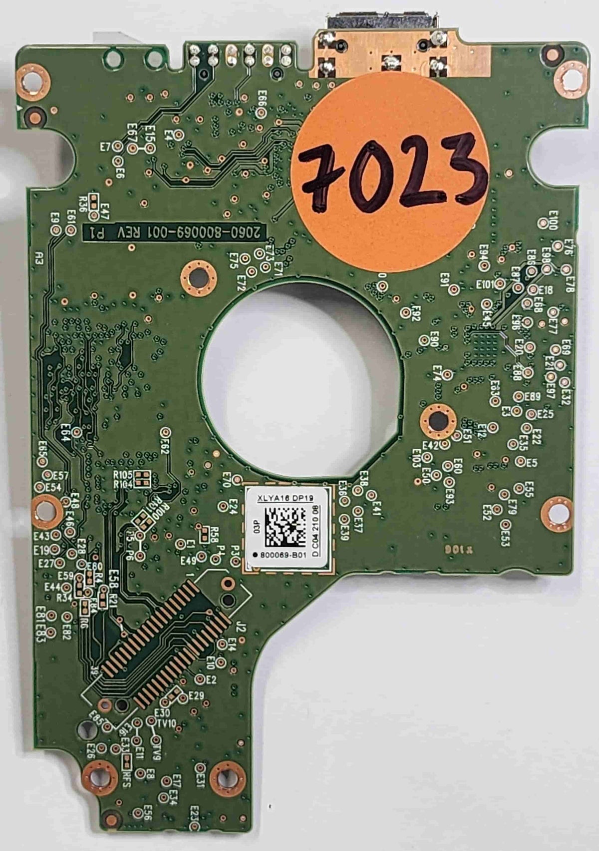Western Digital WD10SDZW-11UMGS0 2060-800069-001 REV P1 (7023) PCB for ...