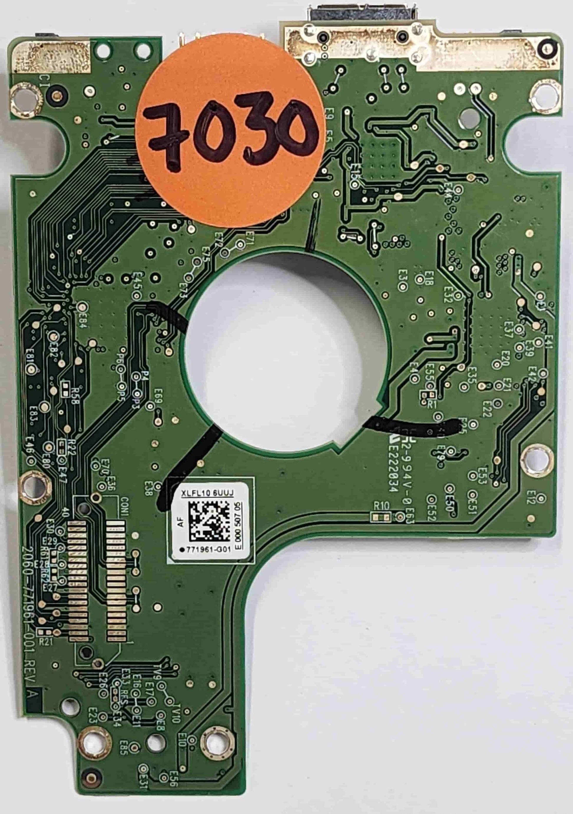 Western Digital WD10JMVW-11AJGS2 2060-771961-001 REV A  PCB for Sale