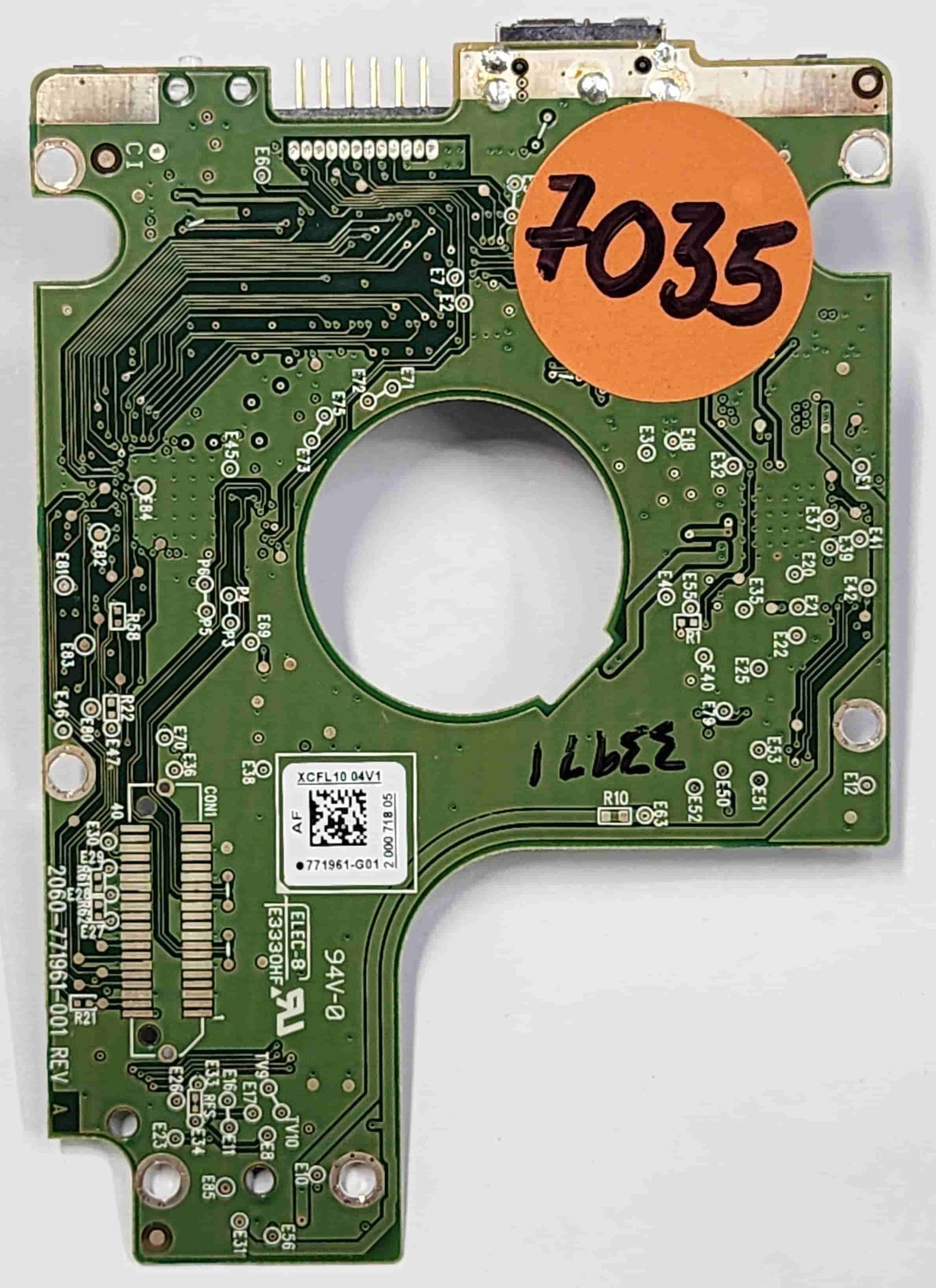 Western Digital WD20NMVW-11AV3S2 2060-771961-001 REV A  PCB for Sale