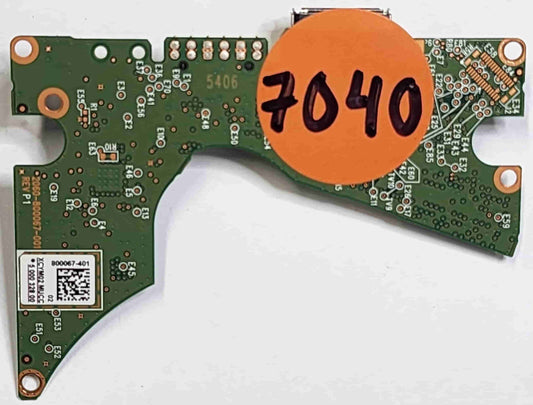 Western Digital WD20SDRW-11VUUS0 2060-800067-001 REV P1  PCB for Sale
