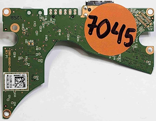 Western Digital WD20SDZW-11JJ8S0 2060-800067-001 REV P1  PCB for Sale
