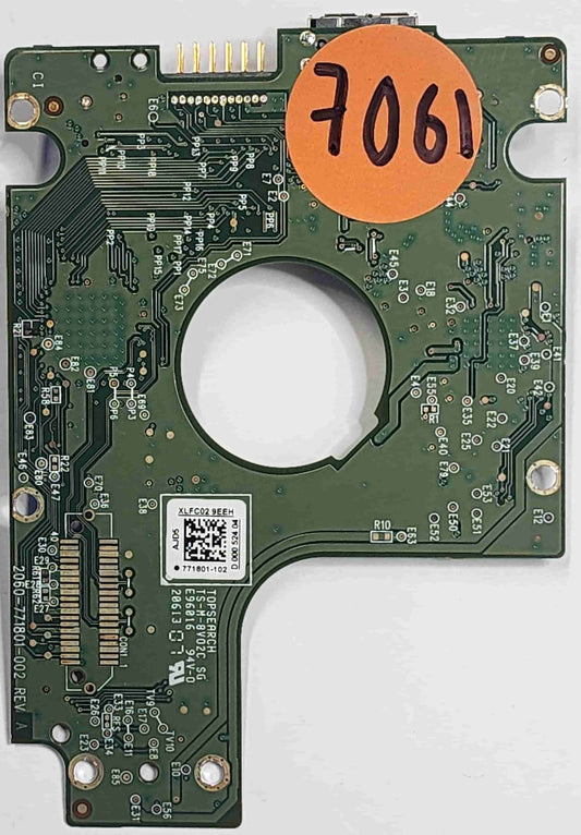 Western Digital WD10JMVW-11S5XS1 2060-771801-002 REV A  PCB for Sale