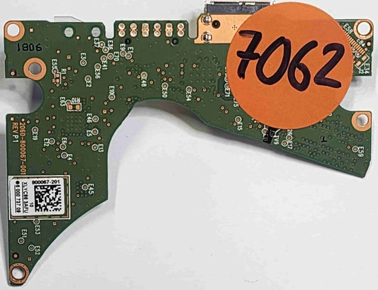Western Digital WD20SDZW-11JJ8S0 2060- 800067-001 REV P1  PCB for Sale
