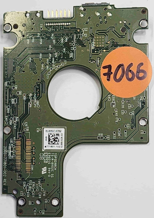 Western Digital WD10JMVW-11S5XS1 2060-771801-002 REV A  PCB for Sale