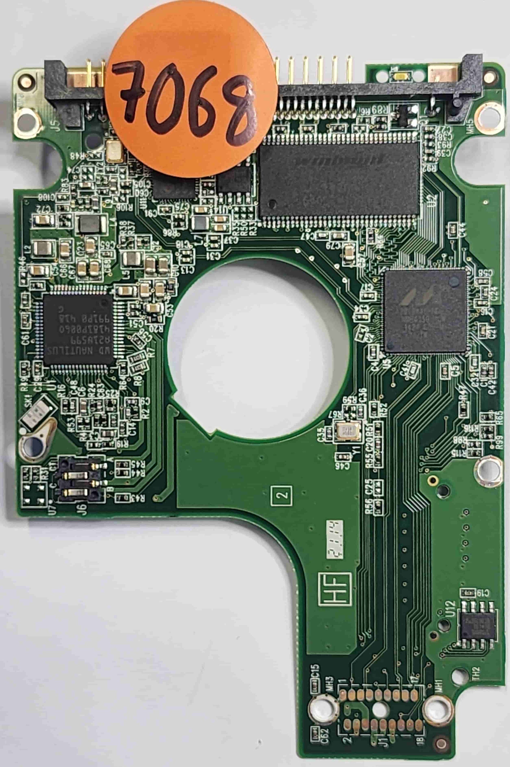 Western Digital WD10JMVW-11AJGS2 2060-771961-001 REV A  PCB for Sale