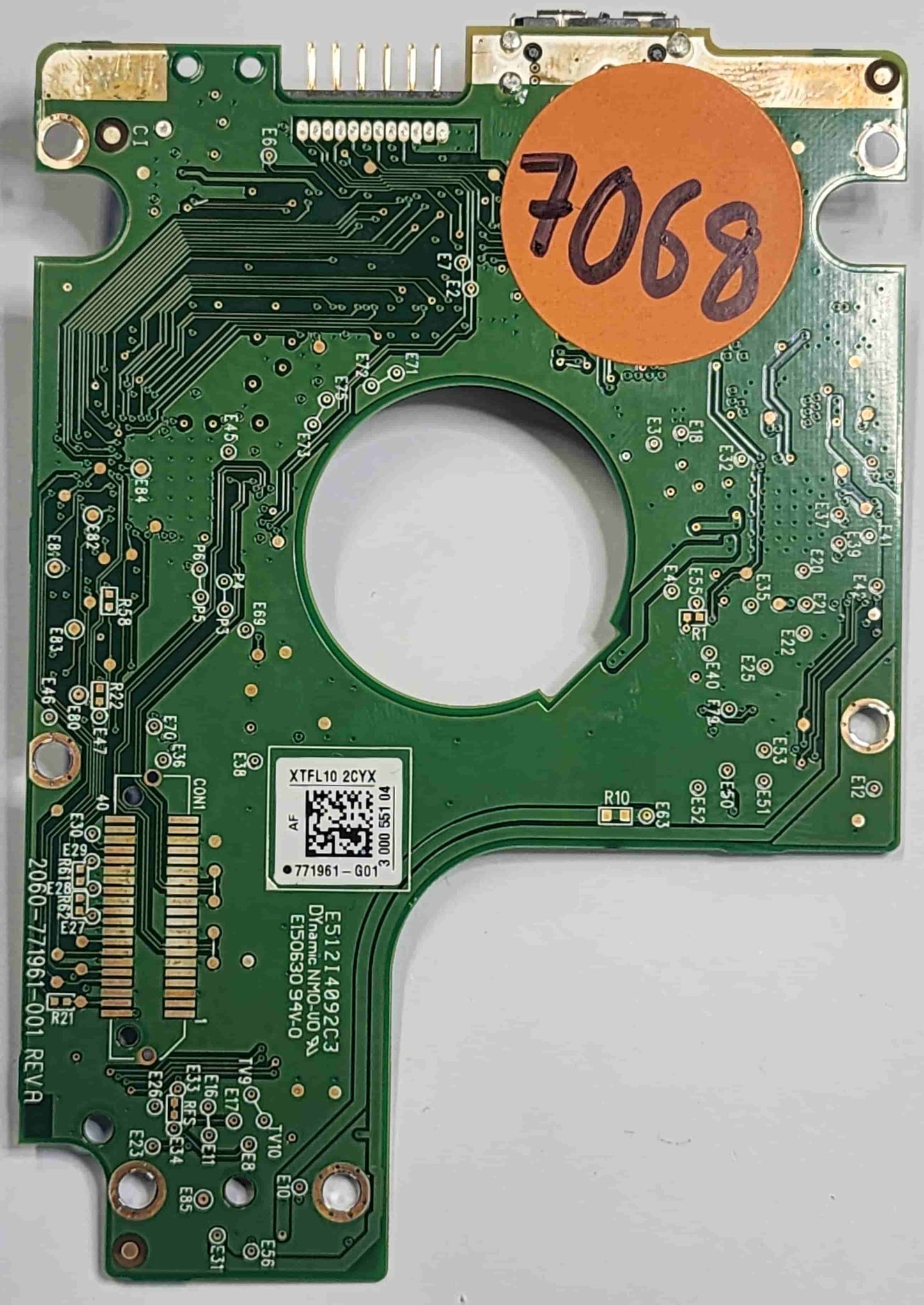 Western Digital WD10JMVW-11AJGS2 2060-771961-001 REV A  PCB for Sale