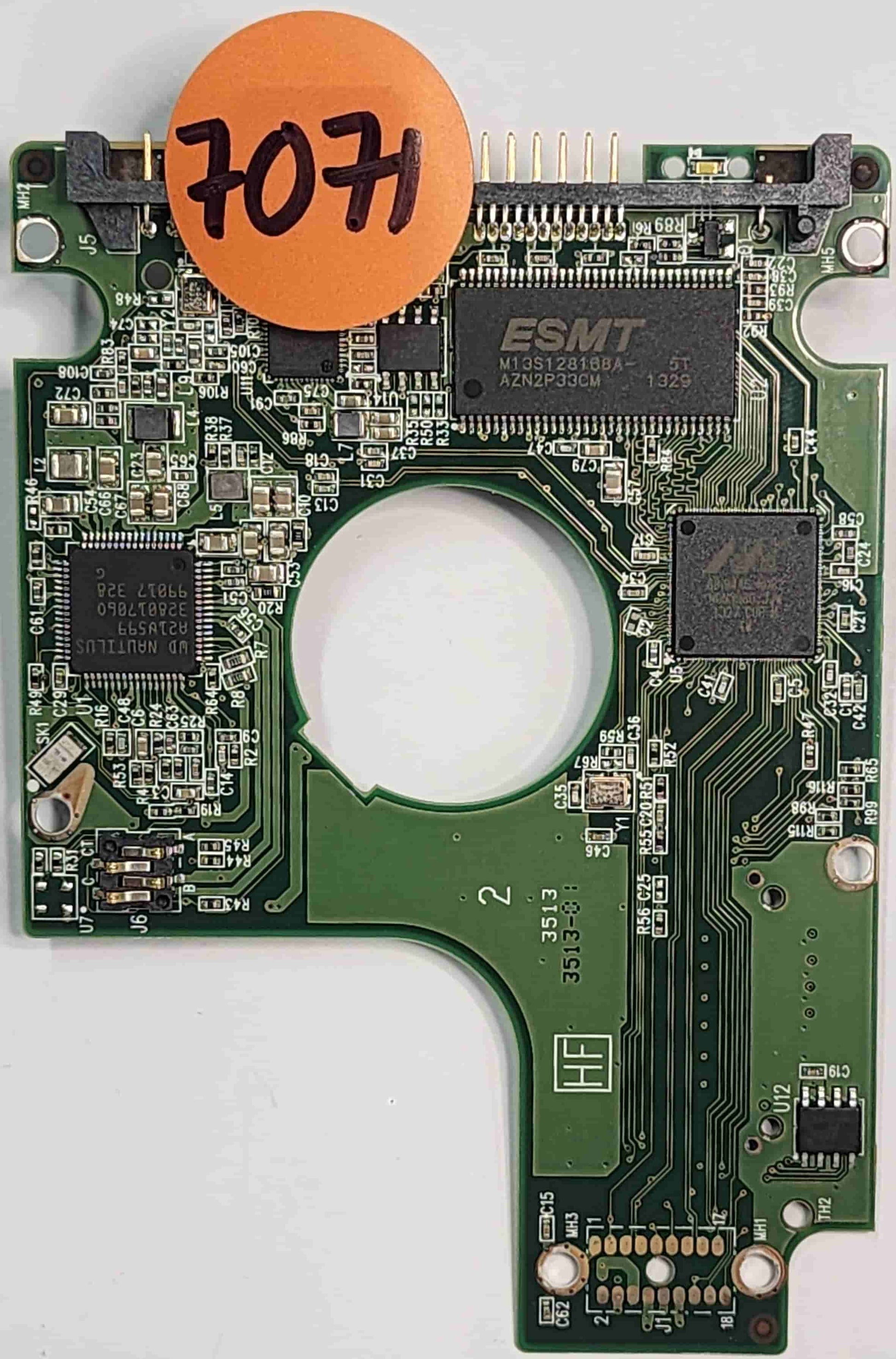 Western Digital WD10JMVW-11AJGS1 2060-771961-001 REV A  PCB for Sale