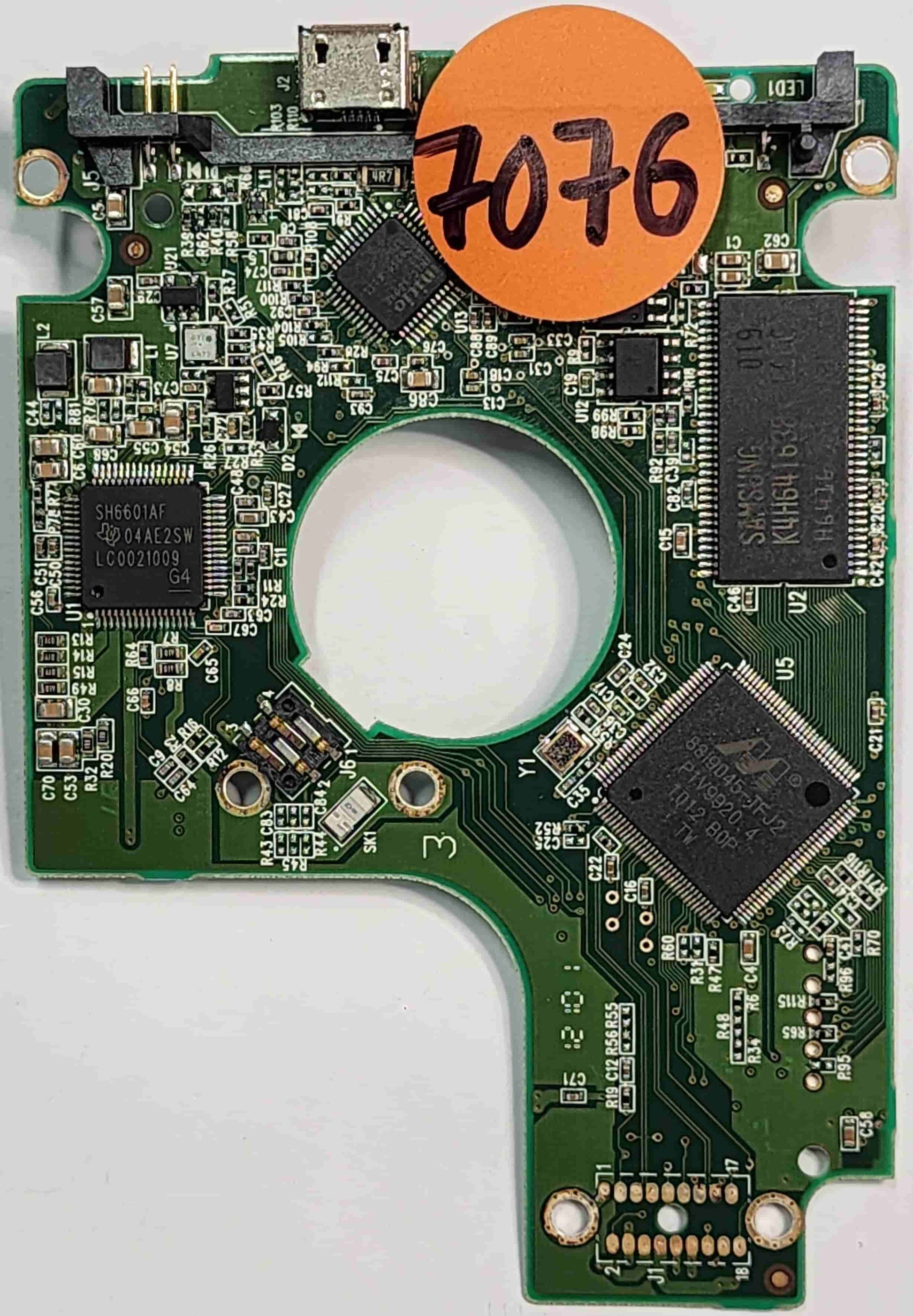 Western Digital WD5000BMVV-11GNWS0 2060-701675-004 REV P1  PCB for Sale