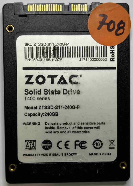 ZOTAC ZTSSD-S11-240G-P 250-0K166-100Z8 (708) SSD for Sale