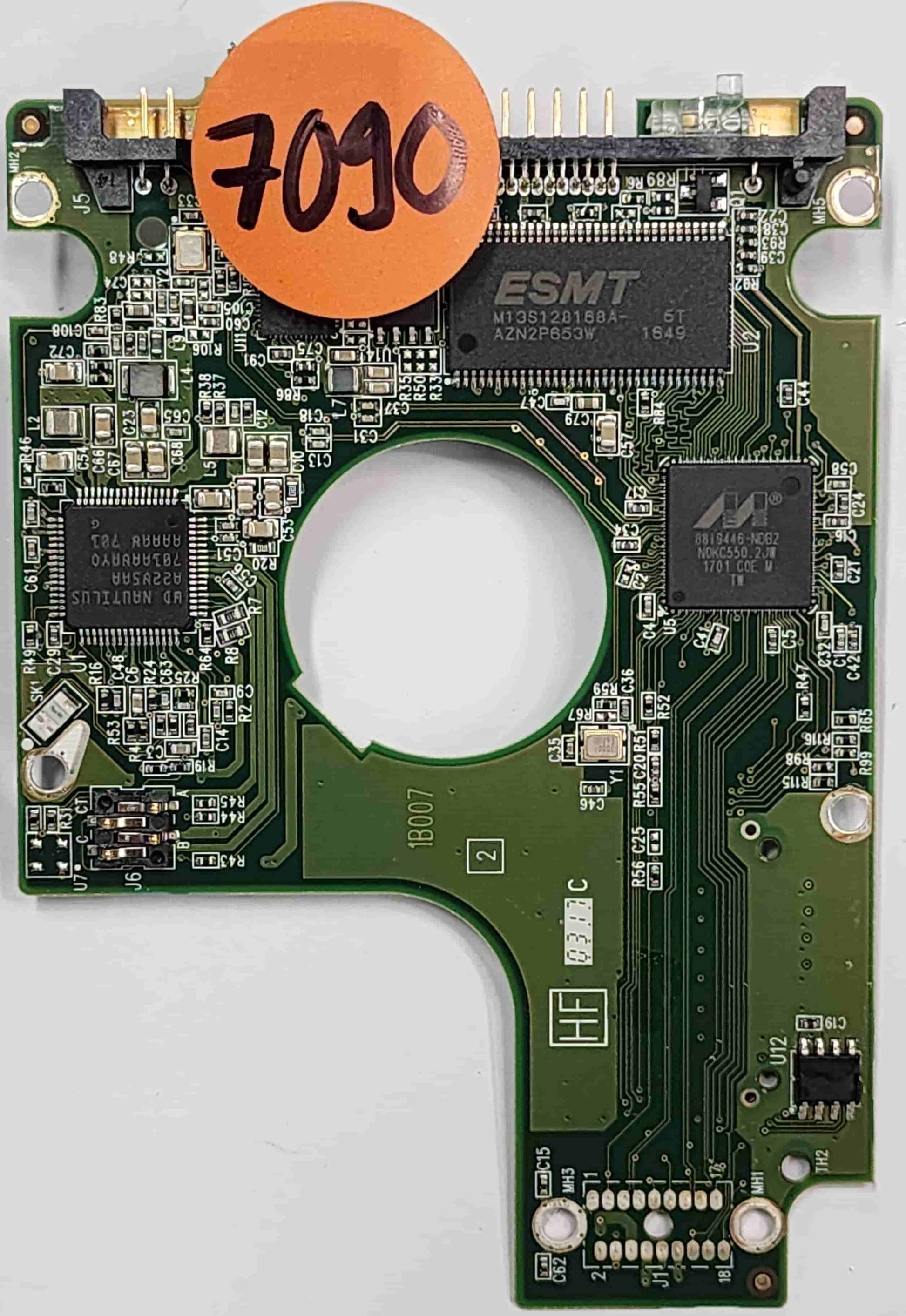 Western Digital WD10JMVW-11AJGS4 2060-771961-001 REV B  PCB for Sale