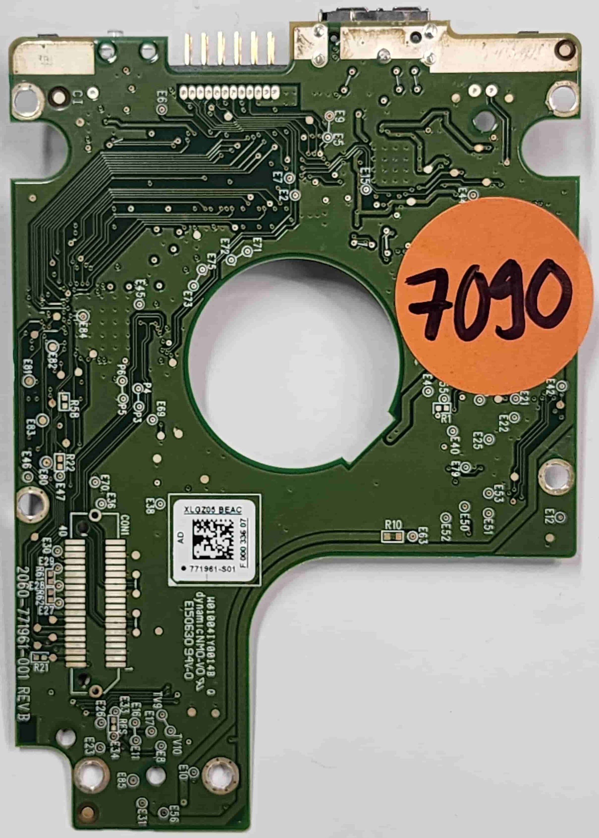 Western Digital WD10JMVW-11AJGS4 2060-771961-001 REV B  PCB for Sale