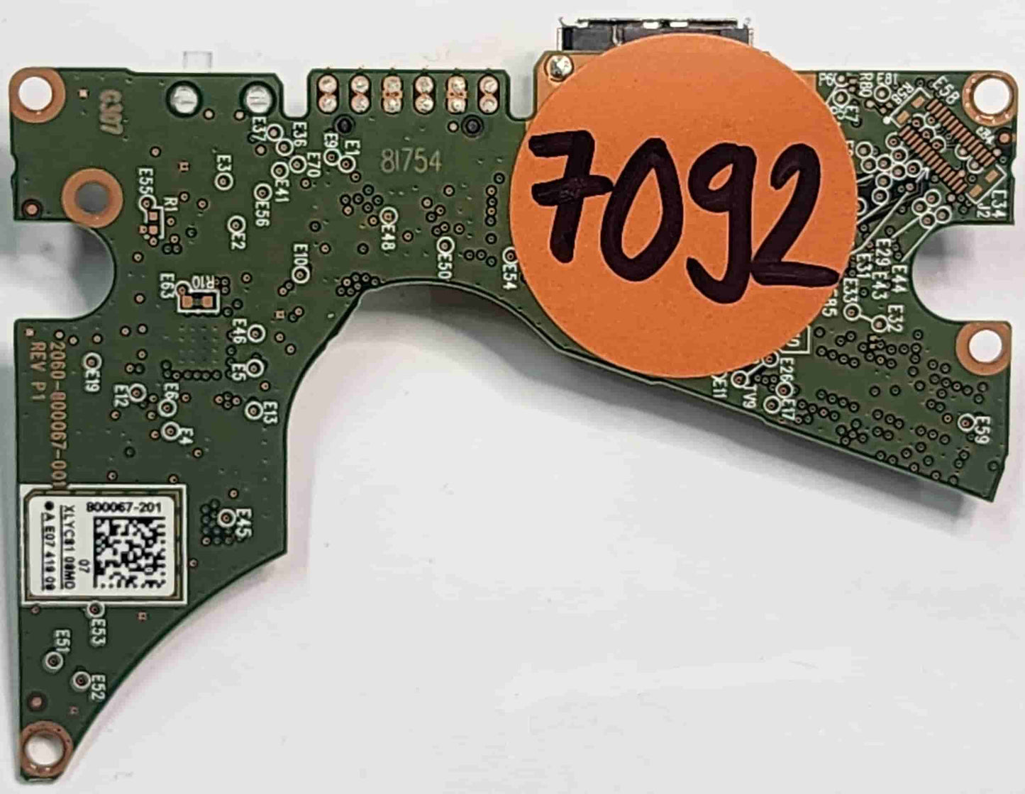 Western Digital WD20SMZW-11JW8S0 2060- 800067-001 REV P1  PCB for Sale