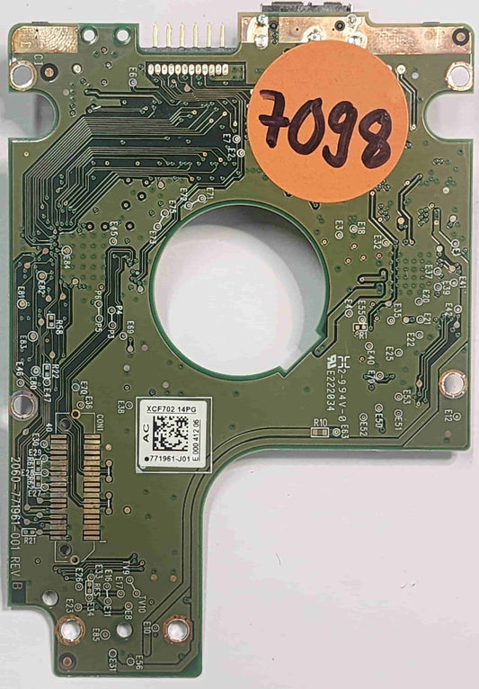 Western Digital WD20MNVW-11EDZS2 2060-771961-001 REV B  PCB for Sale