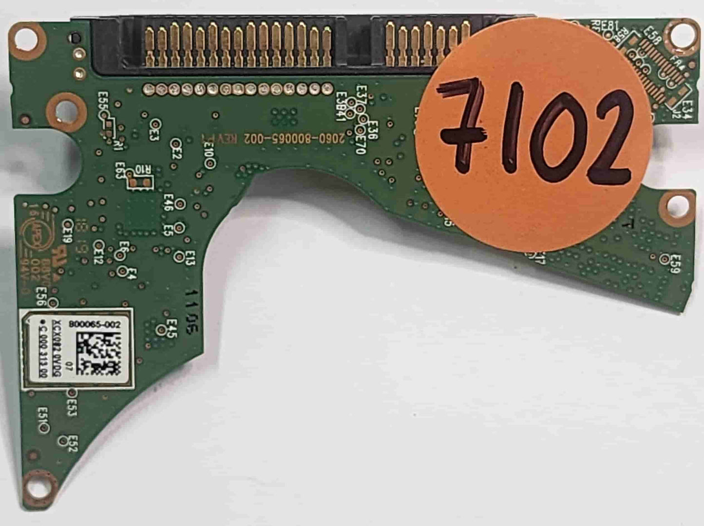 Western Digital WD20SPZX-08UA7T0 2060-800065-002 REV P1  PCB for Sale