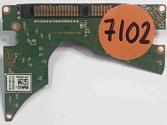 Western Digital WD20SPZX-08UA7T0 2060-800065-002 REV P1  PCB for Sale