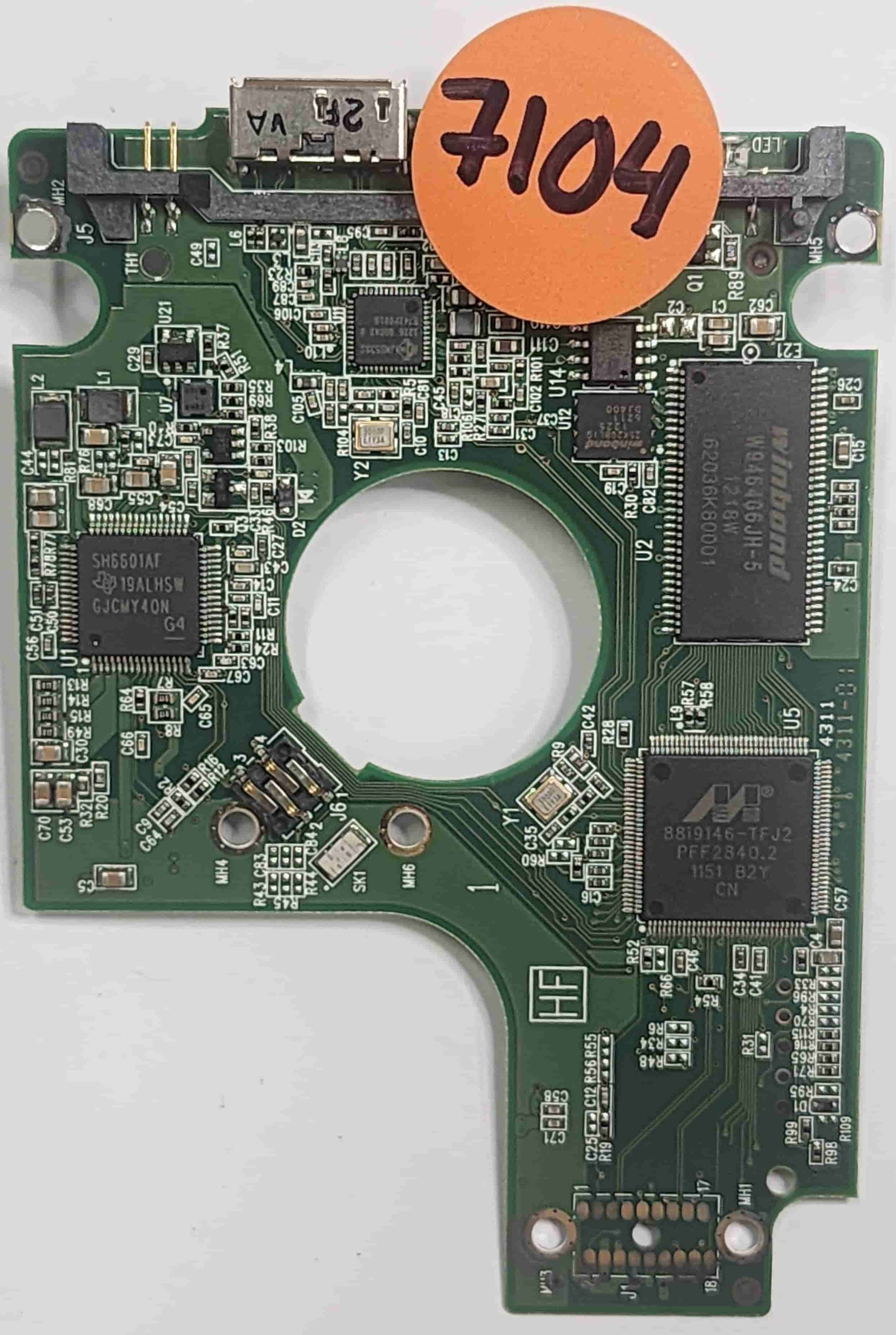Western Digital WD5000KMVW-11ZSMS4 2060-771761-001 REV A  PCB for Sale