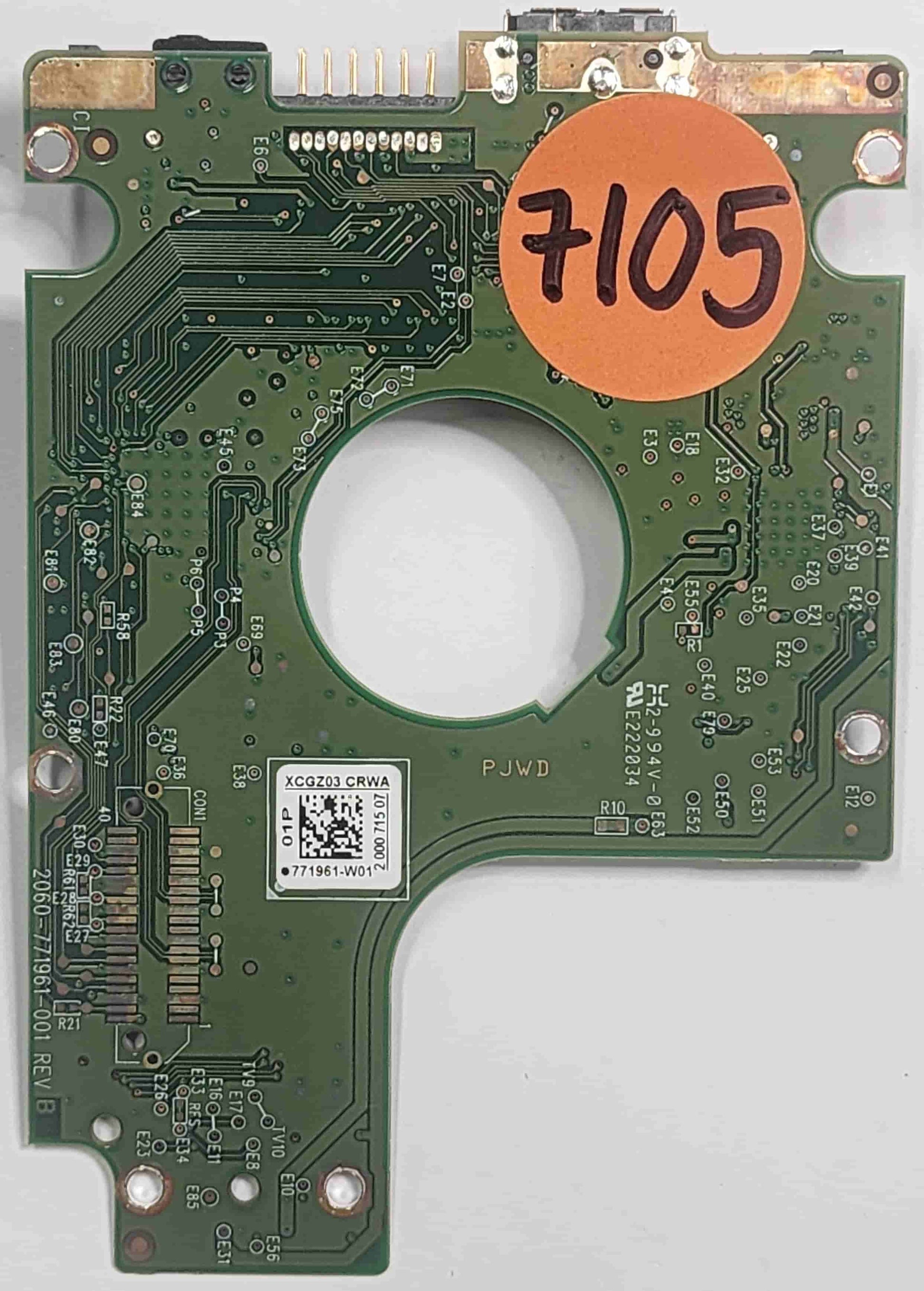 Western Digital WD20NMVW-11EDZS6 2060-771961-001 REV B  PCB for Sale