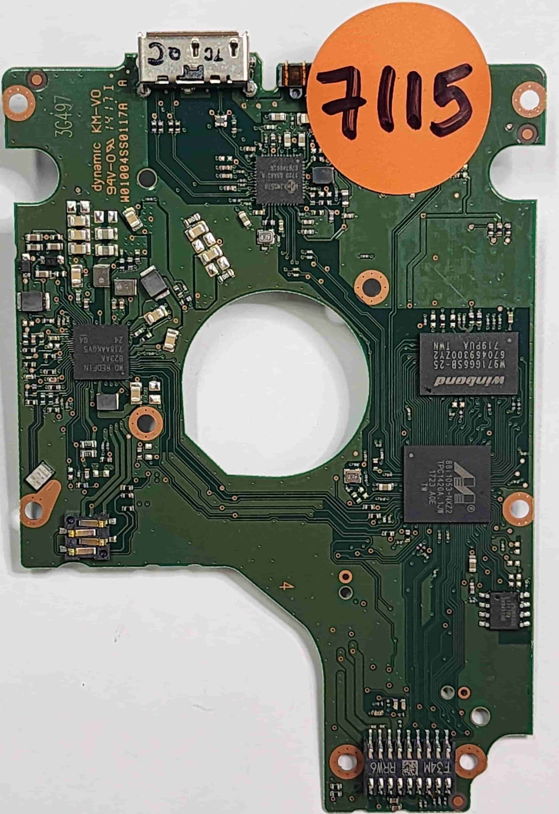 Western Digital WD10SDZW-11UMGS0 2060-771961-001 REV A  PCB for Sale