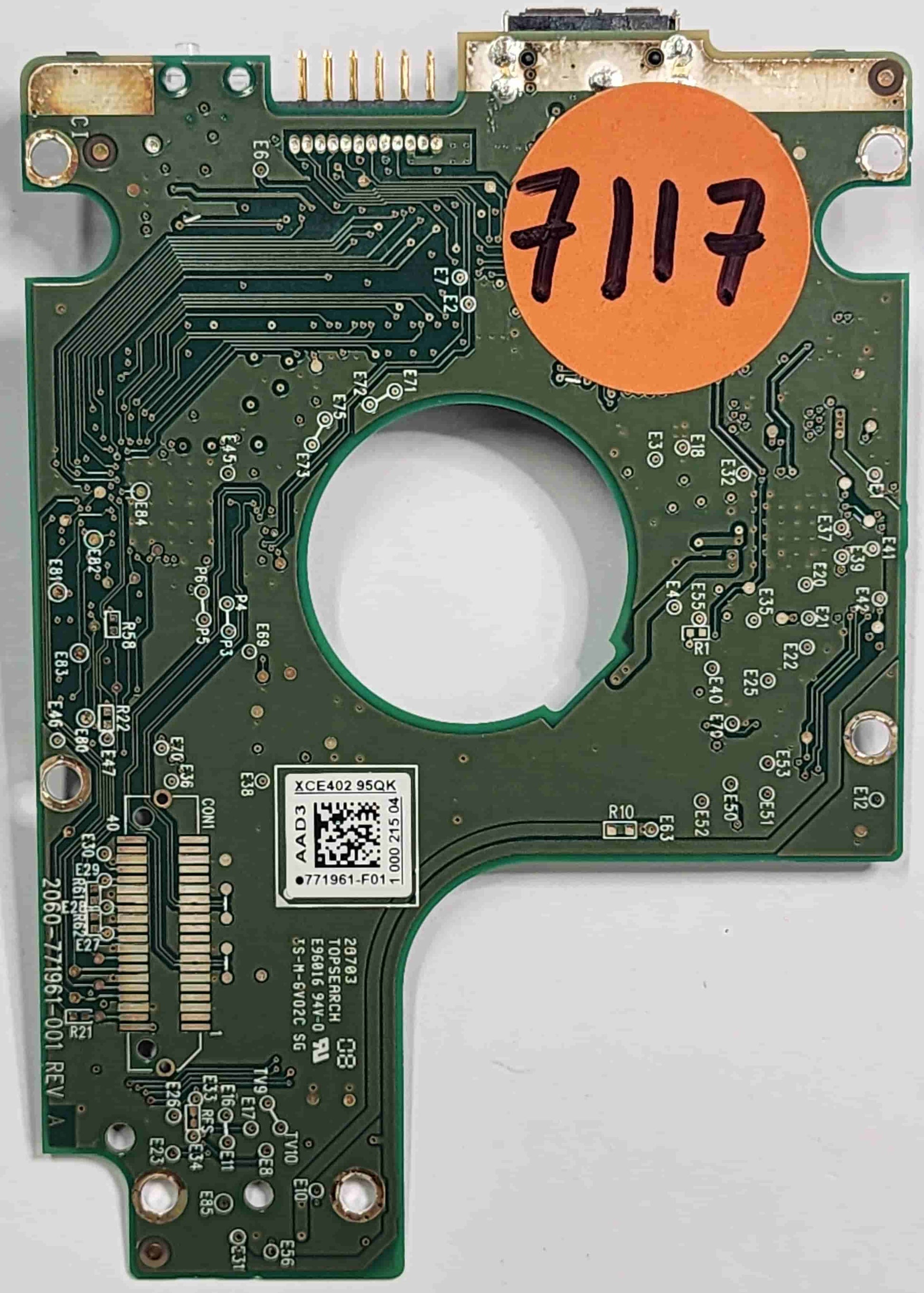 Western Digital WD20NMVW-11AV3S0 2060-771961-001 REV A  PCB for Sale