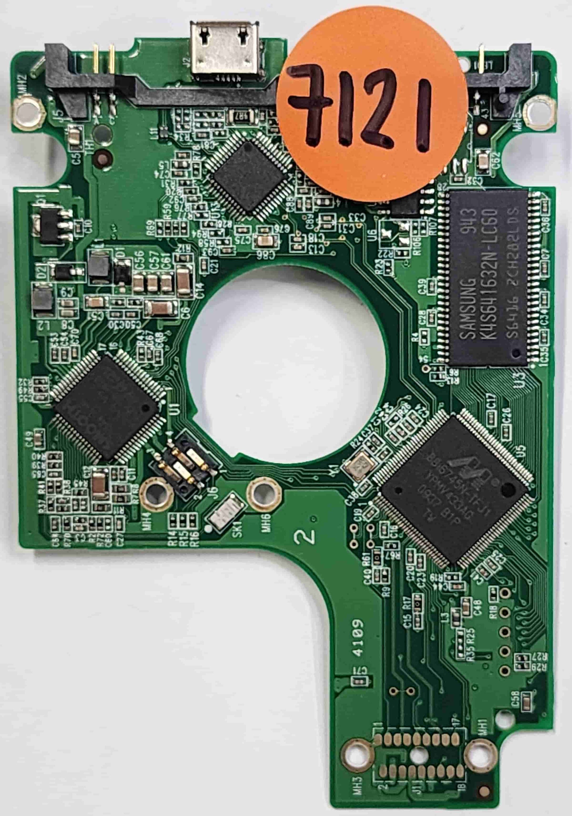 Western Digital WD3200BMVV-11A1PS0 2060-701650-000 REV P1  PCB for Sale