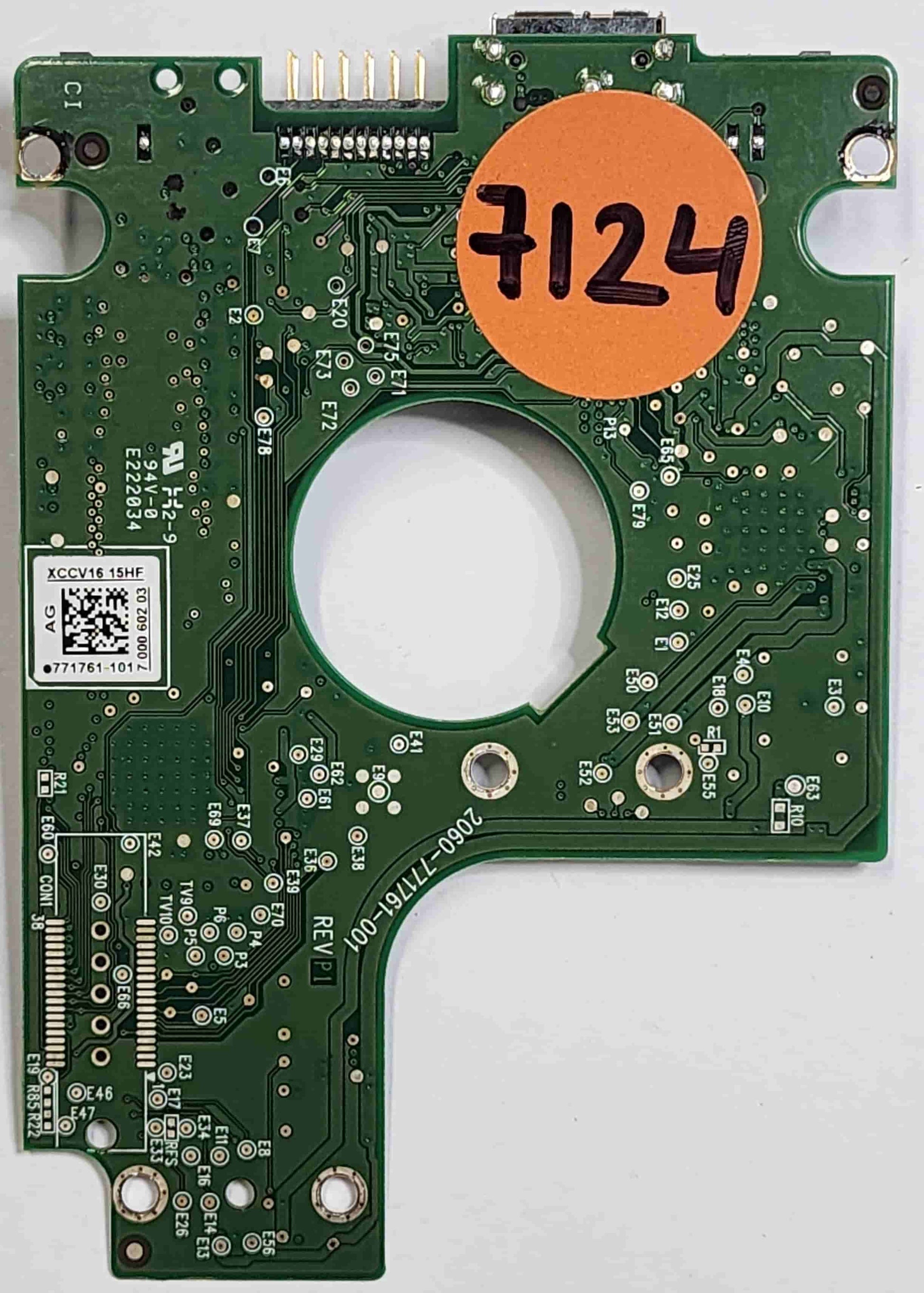 Western Digital WD10TMVW-11ZSMS4 2060-771761-001 REV P1  PCB for Sale