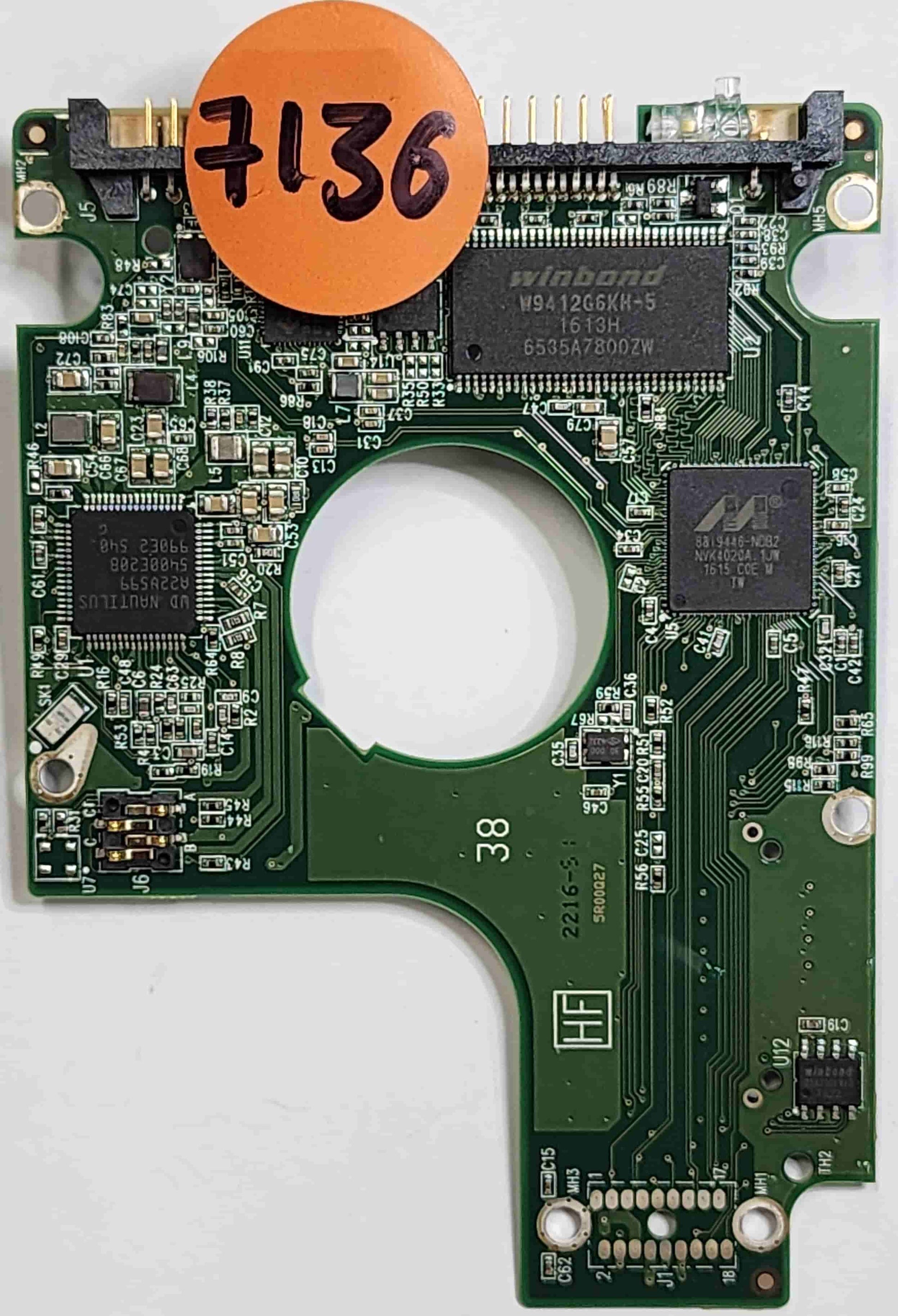 Western Digital WD20NMVW-11EDZS6 2060-771961-001 REV B  PCB for Sale