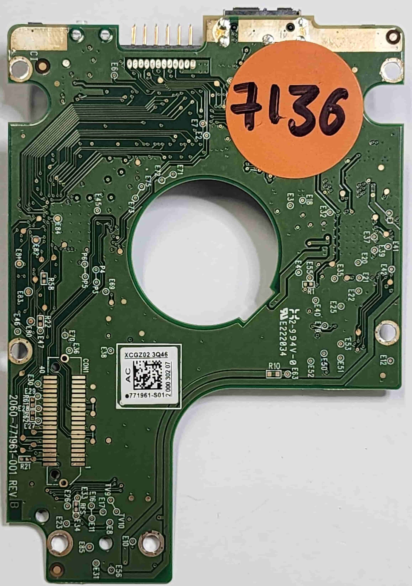 Western Digital WD20NMVW-11EDZS6 2060-771961-001 REV B  PCB for Sale