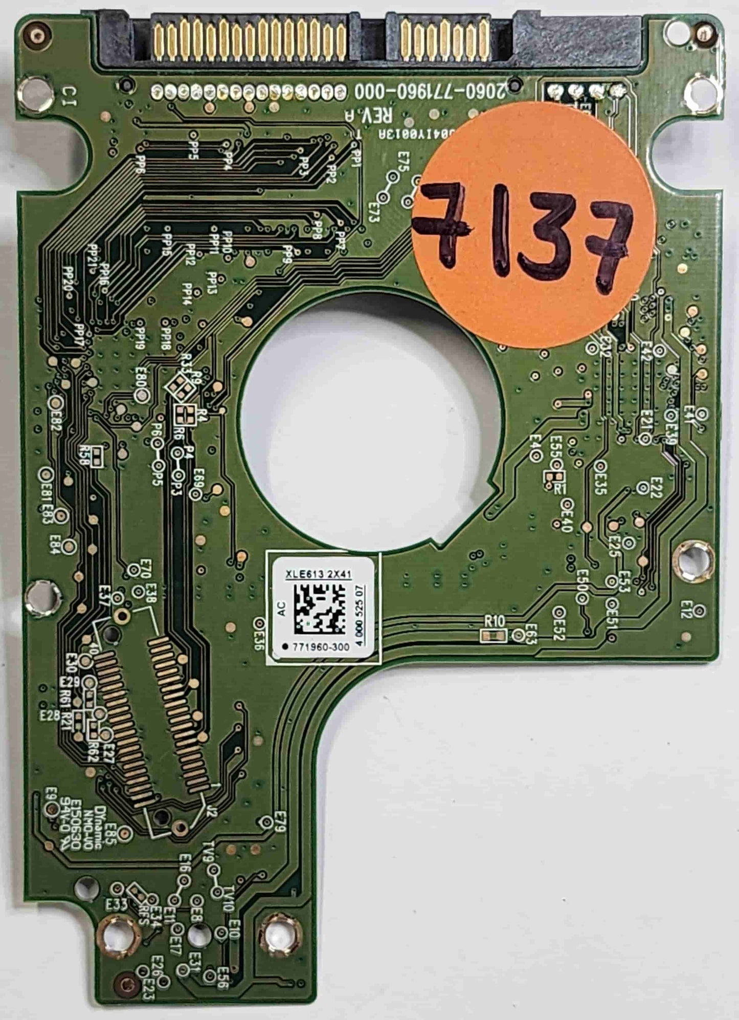 Western Digital WD10JPVX-00JC3T0 2060-771960-000 REV A  PCB for Sale