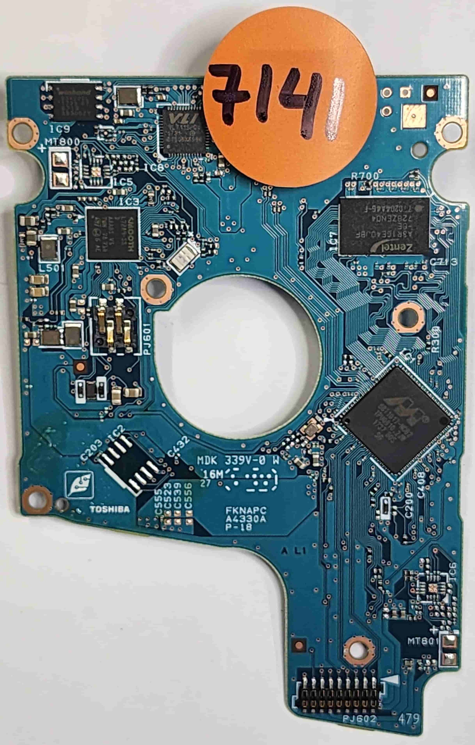 Toshiba MQ04UBD200 G4330A  PCB for Sale