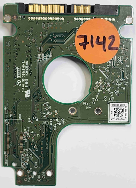 Western Digital WD3200BUCT-63TWBYO 2060-771820-000 REV A  PCB for Sale