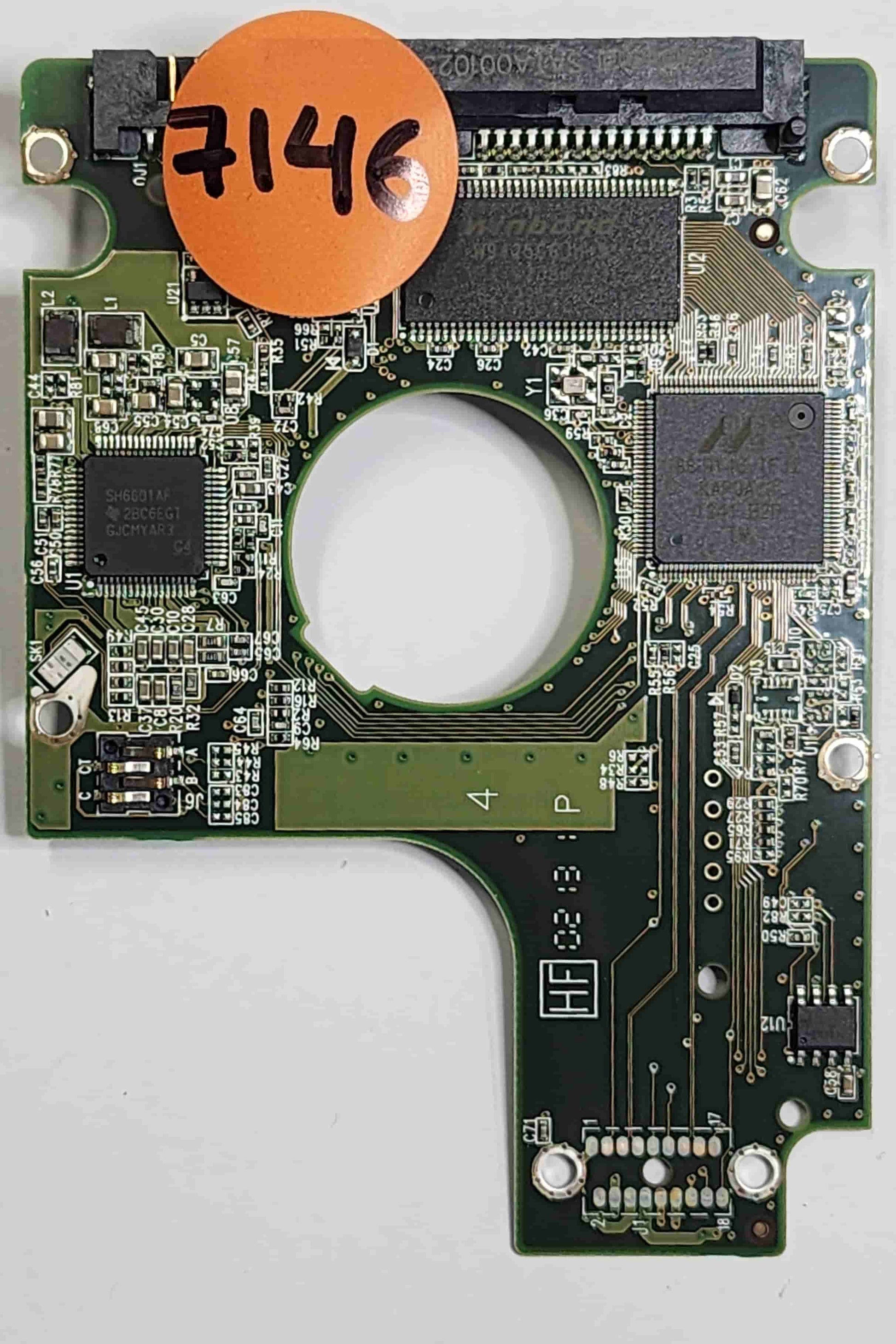 Western Digital WD5000BPKT-00PK4T0 2060-771629-006 REV A  PCB for Sale