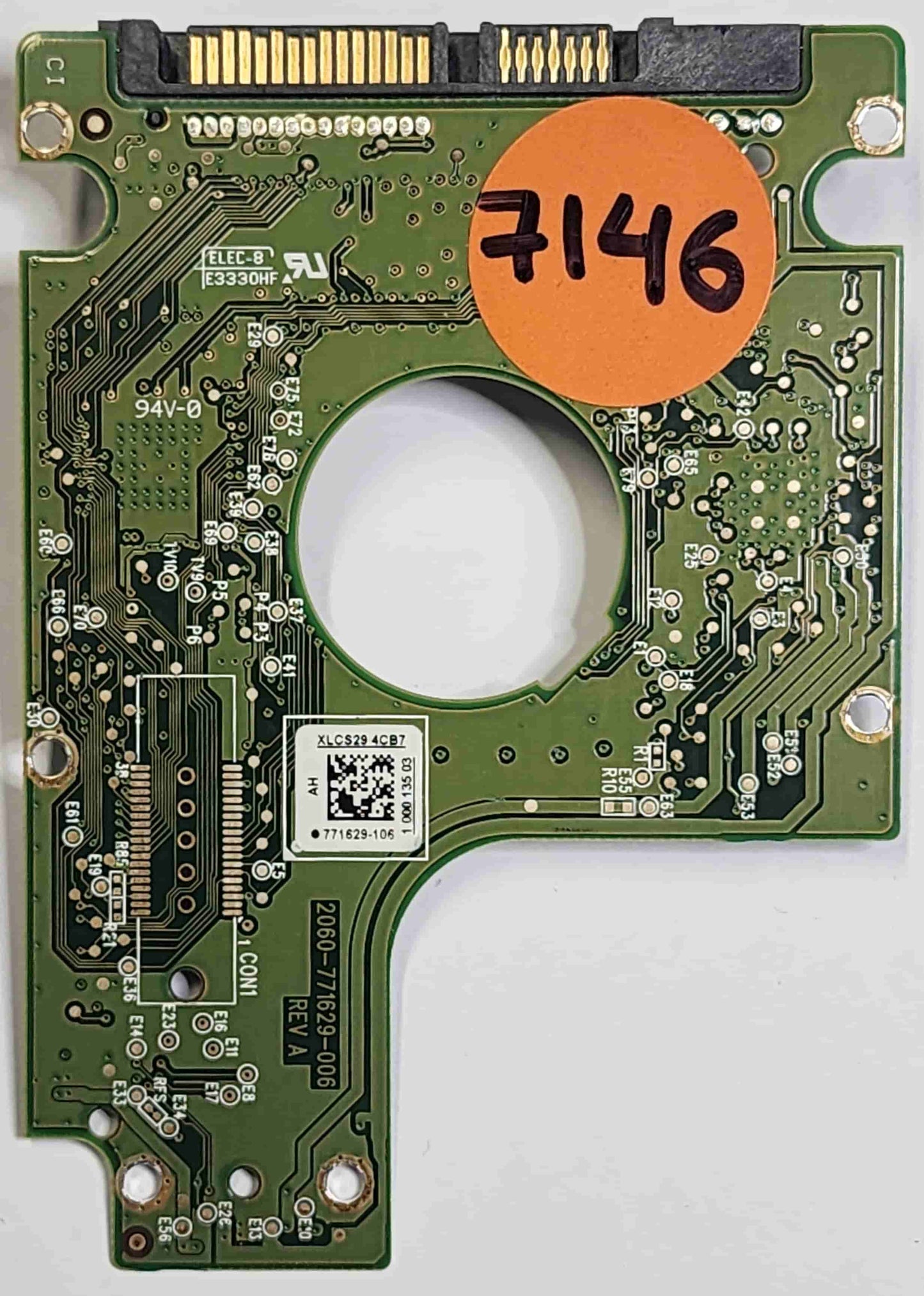 Western Digital WD5000BPKT-00PK4T0 2060-771629-006 REV A  PCB for Sale