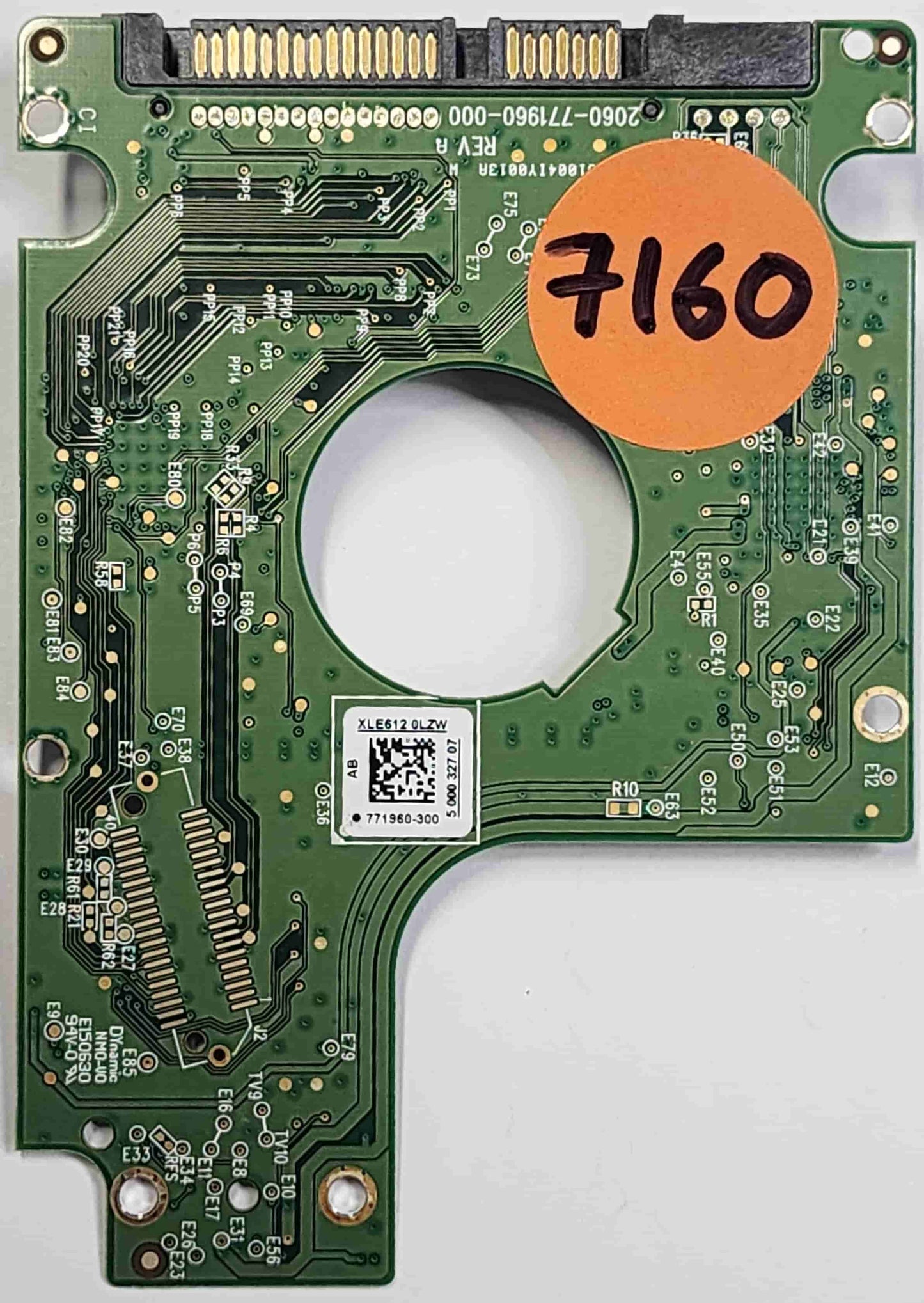 Western Digital WD10JPVX-60JC3TO 2060-771960-000 REV A 726834-001 PCB for Sale