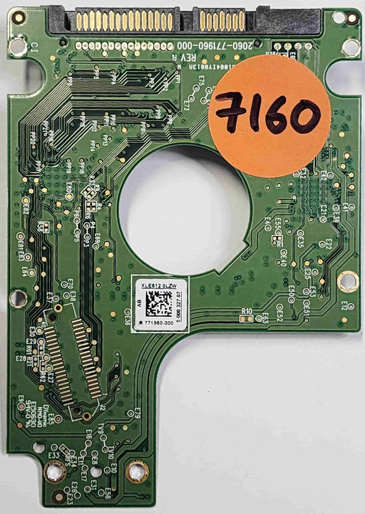 Western Digital WD10JPVX-60JC3TO 2060-771960-000 REV A 726834-001 PCB for Sale